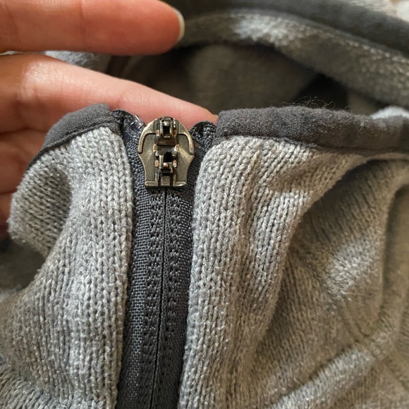 Patagonia Better Sweater Full Zip Fleece Gray Hooded Jacket Medium Read* - Picture 7 of 8